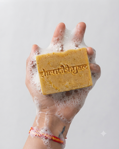 Shrutibhyam Haldi Handmade Soap